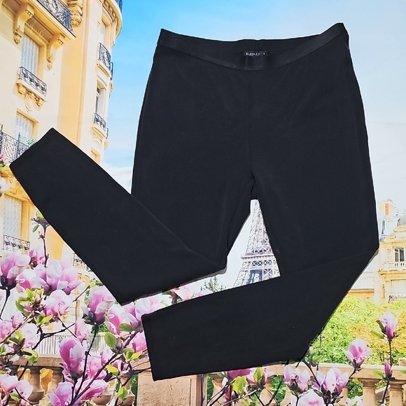 Eileen Fisher Skinny Black Leggings Size Small - Picture 1 of 5